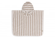 poncho törölköző  - Stripe Terry Olive Green Stripe Terry Olive Green
